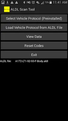 ALDL Scan android App screenshot 0